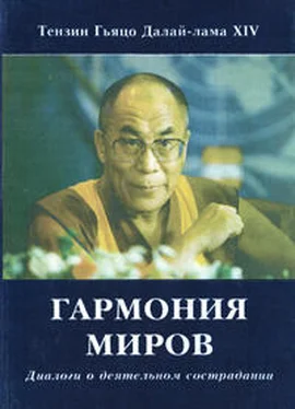 Тензин Гьяцо Гармония миров. Диалоги о деятельном сострадании обложка книги