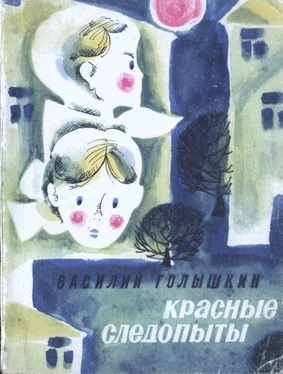 Василий Голышкин Красные следопыты (Повести и рассказы) обложка книги