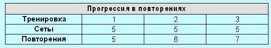 Метод 2 Прогрессия в сетах Техникадобавьте сет в каждом упражнении с тем - фото 1