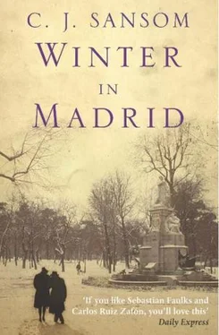 C. Sansom Winter in Madrid обложка книги