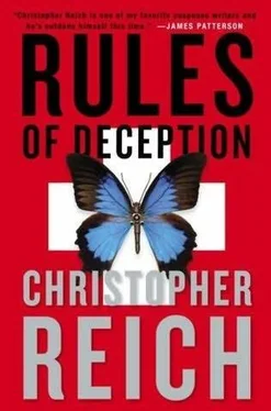 Christopher Reich Rules of Deception обложка книги