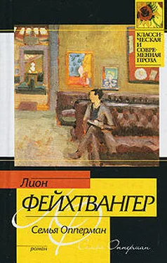 Лион Фейхтвангер Семья Опперман обложка книги