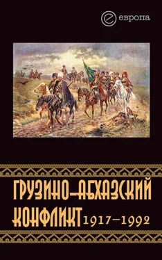 Константин Казенин Грузино-абхазский конфликт:1917-1992 обложка книги