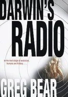 Greg Bear Darwin's Radio обложка книги