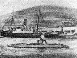 Подводный заградитель МП Налетова во время испытаний ПортАртур 1904 г - фото 6