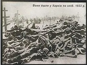 Фото с выставки документов по Голодомору Киев 2006 г Фотография - фото 7