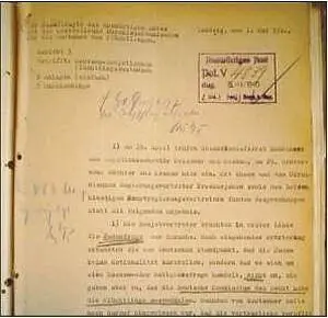 Документ демонстрирующийся в фильме как доказательства сотрудничества НКВД с - фото 9