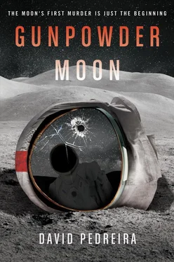 David Pedreira Gunpowder Moon обложка книги