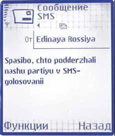 Пример SMS на экране телефона ТЕРМИН ИСПОЛЬЗУЕМЫЙ В ДАННОМ РАЗДЕЛЕ - фото 39