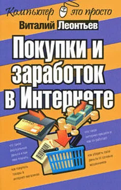 Виталий Леонтьев Покупки и заработок в Интернете обложка книги