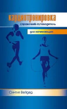 Синтия Вейдер Кардиотренировка. Справочник-путеводитель для начинающих обложка книги