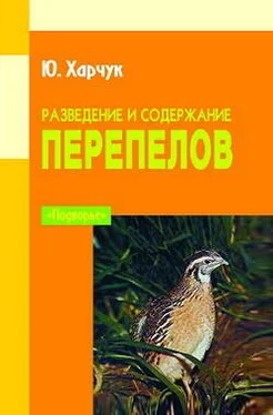 Юрий Харчук Разведение и содержание перепелов обложка книги