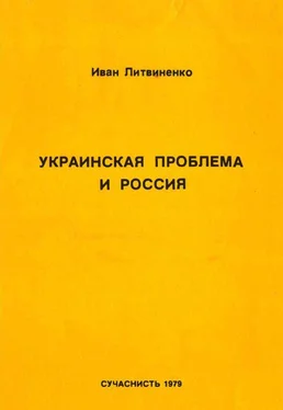 Иван Литвиненко Украинская проблема и Россия обложка книги