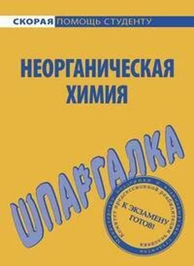 Ольга Макарова Шпаргалка по неорганической химии обложка книги