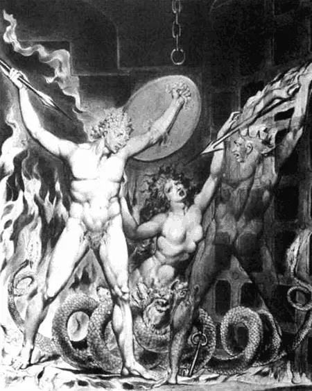 Сатана грех и смерть К Потерянному Раю Джона Мильтона 1808 Сатана - фото 12