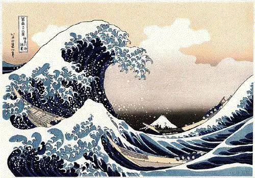 And so the image of death The Big Wave curling above toppling upon about to - фото 18