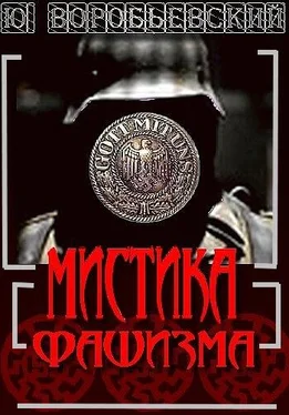 Юрий Воробьевский Мистика фашизма обложка книги