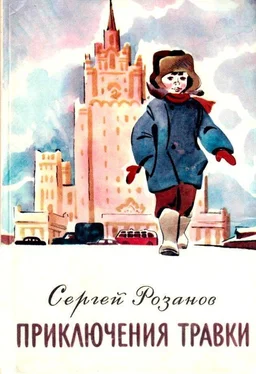 Сергей Розанов Приключения Травки обложка книги