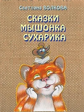 Светлана Волкова Сказки мышонка Сухарика обложка книги