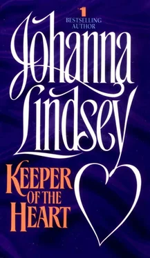 Johanna Lindsey Keeper of the Heart обложка книги