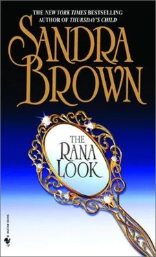 Sandra Brown The Rana Look обложка книги