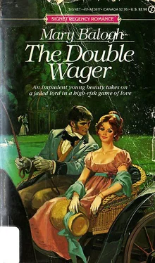 Mary Balogh The Double Wager обложка книги