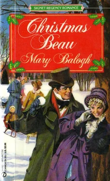 Mary Balogh Christmas Beau обложка книги