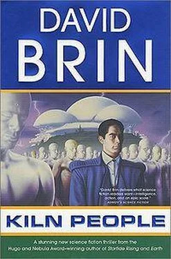 David Brin Kiln People обложка книги