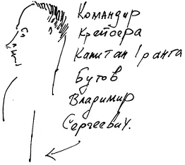 3 Старпом Аркадий Семенович 4 Лейтенант Владимир Бузык 5 Радист Геша Якоби - фото 3