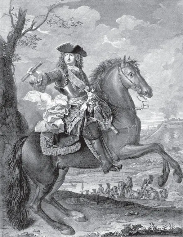 Никола Эделинк Филипп II де Бурбон герцог Орлеанский Гравюра До 1768 - фото 115
