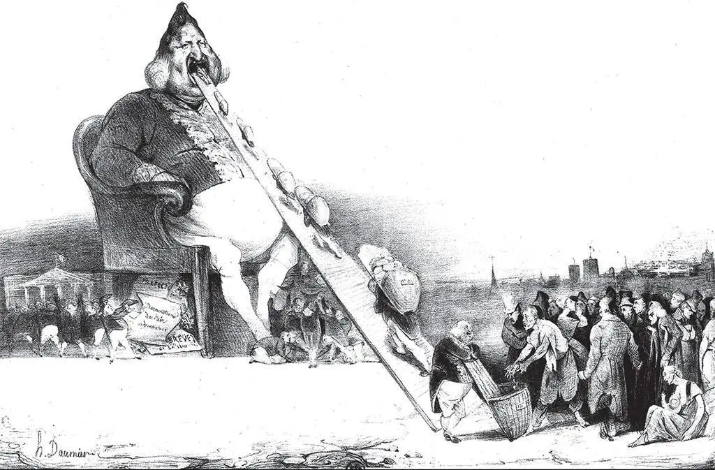 Оноре Домье Гаргантюа Карикатура на ЛуиФилиппа 1840е 12 В 1794 г во - фото 199