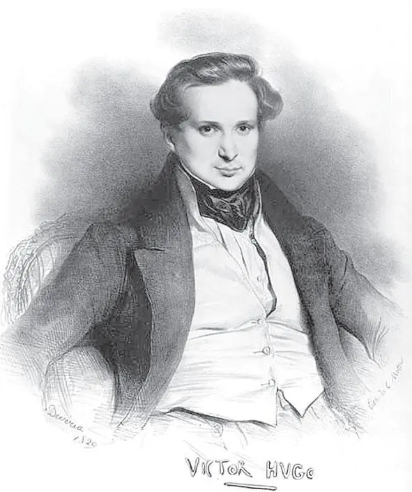Ахилл Девериа Виктор Гюго в молодые годы Литография 1829 4 Но все партии - фото 203