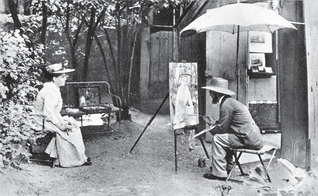 Анри ТулузЛотрек за работой Фотография Конец 1880х 8 В конце века философ - фото 278