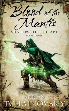 Adrian Tchaikovsky Blood of the Mantis обложка книги