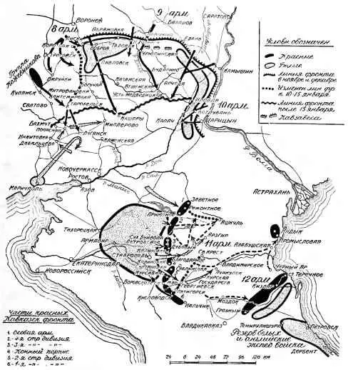 Боевые действия на Дону и Северном Кавказе 1919 год Борьба за Донецкий - фото 133