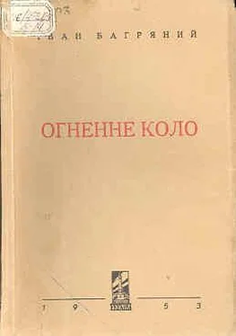 Іван Багряний Огненне коло обложка книги