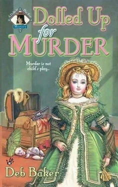 Deb Baker Dolled Up For Murder обложка книги