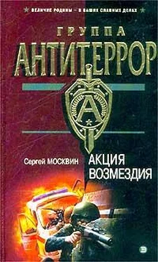 Сергей Москвин Акция возмездия обложка книги