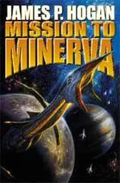 James Hogan Mission to Minerva обложка книги