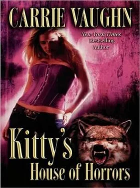 Carrie Vaughn Kitty's House of Horrors обложка книги