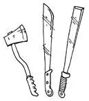 The civilian ax can easily crush a zombies skull smashing through bone and - фото 15