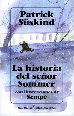 Patrick Süskind La Historia Del Señor Sommer обложка книги