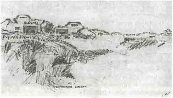 Вид на побережье Гавр 1945 год Рабочая атмосфера в лагере Camp Wings была - фото 30