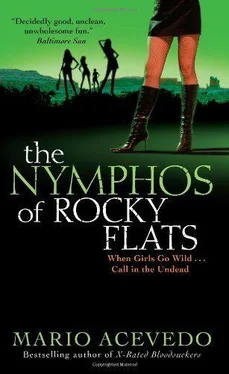 Mario Acevedo The Nymphos of Rocky Flats обложка книги