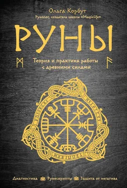 Ольга Корбут Руны. Теория и практика работы с древними силами обложка книги