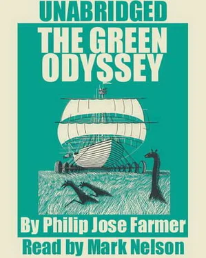 Philip Farmer The Green Odyssey обложка книги