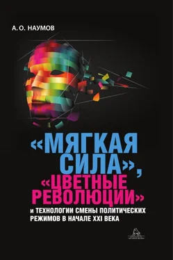 Александр Наумов «Мягкая сила», «цветные революции» и технологии смены политических режимов в начале XXI века обложка книги