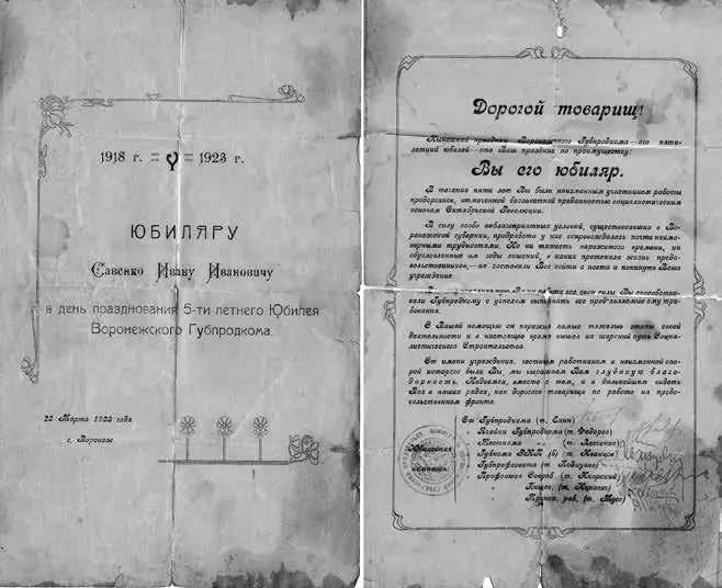 Среди бумаг дошедших в мои руки вот лежит длинная жёлтая на твердой бумаге - фото 8