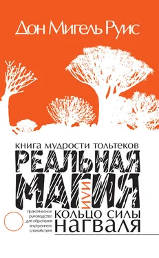 Мигель Руис Книга мудрости тольтеков. Реальная магия, или Кольцо силы нагваля [Практическое руководство по обретению внутреннего покоя] обложка книги