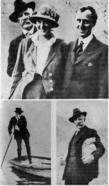 34 Вверху слева Ф Нансен и торговый советник И Бауман Вашингтон 1918 год - фото 10